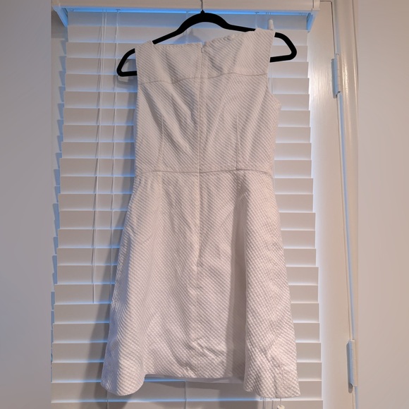 Tory Burch White Cotton Square Neckline Dress w/Pockets! Size 2 NWOT - Picture 2 of 7